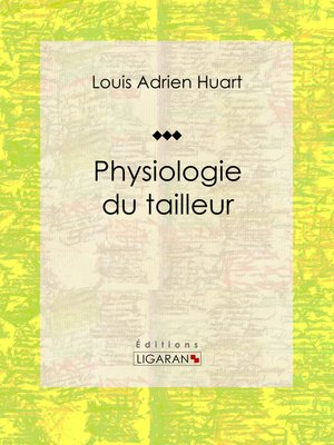 cover image of Physiologie du tailleur